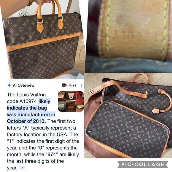 Up Cycle LV Envelope Wallet with Brown wallet - Picture 5 of 5